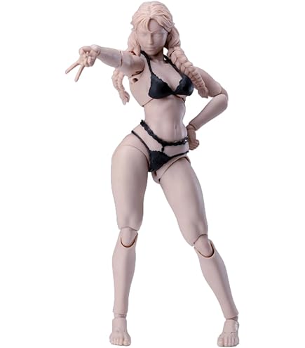 ROMANKEY COWL 1/12 girl body　WHITE 素体 Romankey X COWL 1/12 Super Action Girl Solid Body White skin