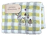 日繊商工 trousseau natural ノクターン ウォッシュタオル イエロー TN-2563