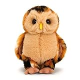 (キール・トイズ) Keel Toys フクロウ ぬいぐるみ ソフトトイ 18cm (18cm) (タン/ブラウン)