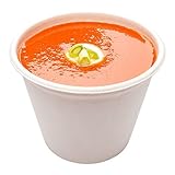 Collezione Pulpa Bagasse Soup Cup 15 ounces 100 count box [並行輸入品]