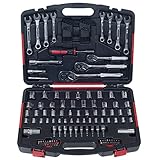 Stalwart 75-HT1135 135 Piece Mechanic Tools Socket Set (1/4, 3/8 and 1/2 Drive) [並行輸入品]