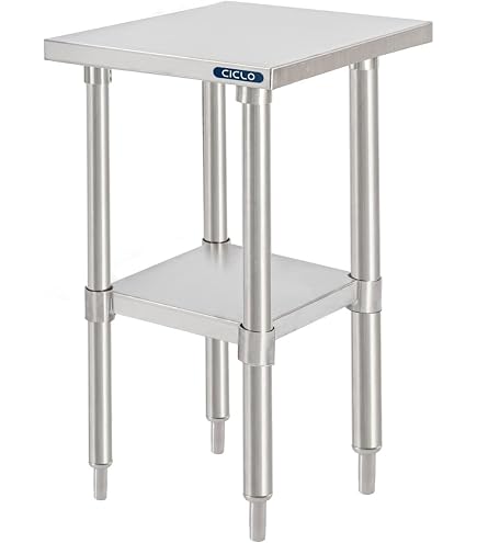 Amazon.co.jp: ステンレス 作業台 業務用 調理台 厨房 450×450×800 板