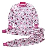 (ビーエムキッズ) BMKIDS 綿100% 子供 パジャマ ぐっすり眠れる もちはだ さらさら 素材 ルームウェア ねまき 長袖 上下 セット 男の子 女の子 キッズ ベビー 幼児 用 (ピンク う