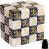 MTGダイスカウンター 48個 +1/+1トークンライフカウンター ネガティブ プラスダイス1個セット マジックザギャザリング MTG TCG カードゲームアクセサリー用