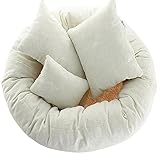 新生児赤ちゃん写真小道具、AOLVOラブリー写真Basket Filler Posing小道具ベビー枕4個で1セット