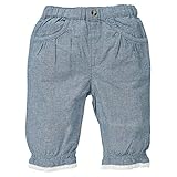 西松屋 [EFD] ダンガリー裾レースハーフパンツ 【80cm・90cm・95cm】　95