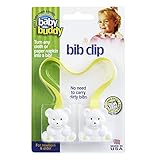 Baby Buddy ベビー バディ 白熊 マルチ　ビブ クリップ ダブル おしゃぶりホルダー ダブル イエロー