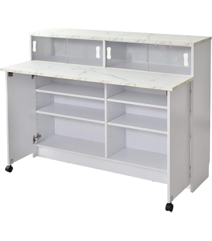Amazon｜タンスのゲン キッチンカウンター 120cm 完成品 日本製 大川