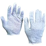 Aviditi GLV1013L Cotton Inspection Gloves, 2.5 oz, Large (Case of 24) by Aviditi