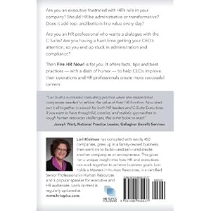 Fire HR Now!: Working With HR to Shape Up or Ship Out