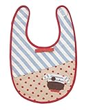 Organic Farm Buddies Cotton Bib, Boxer The Dog by Organic Farm Buddies [並行輸入品]