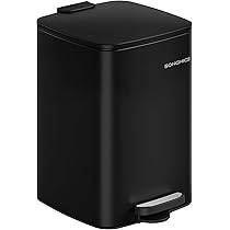 SONGMICS ゴミ箱 楽天市場】SONGMICS ゴミ箱 2分別 ペダル式 2x30L ステンレス 蓋