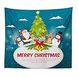 Tovadoo クリスマス用品 メリークリスマスシリーズ クリスマスパーティー 壁飾り インテリア用 イベント用 インテリア用 壁掛け テーブルクロス 座りシート ビーチマット 多色 プレゼント ギフ