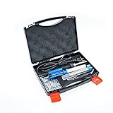 Xcellent Global 60W 110V Electric Soldering Iron Kit Adjustable Temperature Welding Starter Tool Set