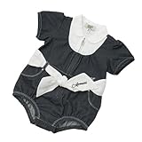 [アルマーニベビー] ARMANI BABY ベビー服 半袖ロンパース (リボンベルト付) RXM201C 9Mサイズ