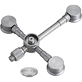 キャンピングムーン（CAMPING MOON） ガスユニット ガスステーション OD缶 3缶式 バーチカル型2分岐 ガスアダプター Z32