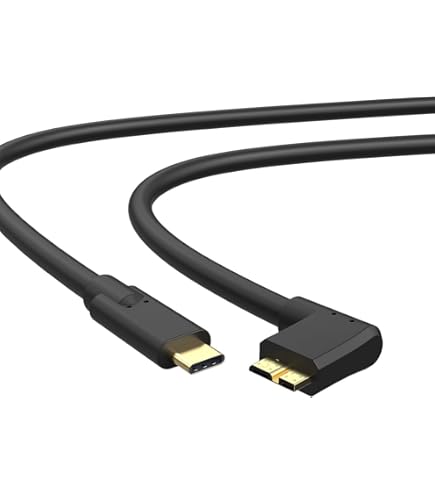 Amazon.co.jp: StarTech.com L型左向きマイクロUSBスリムケーブル 0.5m