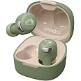 JVCケンウッド Victor HA-A30T2-G ワイヤレスイヤホン Bluetooth Ver.5.3 ノイズキャンセリング アプリ対応 マルチポイント 合計27時間再生 マイク付き 小型 軽量 外音取り込み 防水 グリーン