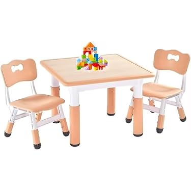 ID:G969000　子供用テーブル＆イス 子ども用テーブル・椅子セット(子ども用家具) 通販 | Amazon Home&Kitchen