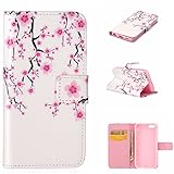 OMATENTI iPhone 5C用 PUレザー手帳型ケース [無期限生涯補償付き] iPhone 5C 財布型 スタンド機能 マグネット 手作り ハンドメイド カード収納 耐摩擦 耐汚れ 全面保護