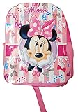 Disney Minnie Mouse Bow Pink and White Striped 16'' Backpack [並行輸入品]