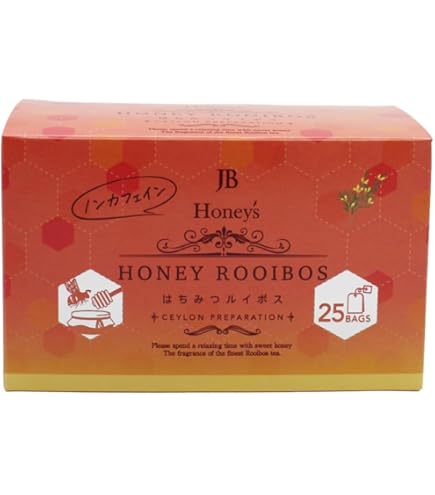 Amazon.co.jp: 日東紅茶 はちみつルイボスティーバッグ 20袋 : 食品