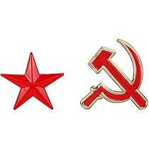 任侠団体バッチ Amazon.co.jp: Gudeke ソビエト CCCP 赤い星 鎌 ハンマー