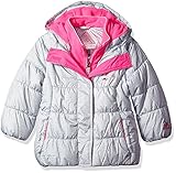 ZeroXposur Little Girls' Toddler Vivi Puffy Jacket Light Heather 2T [並行輸入品]