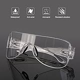 保護メガネ 安全メガネ 防塵ゴーグル 防風ゴーグル 作業用 軽量 クリアレンズ 透明 風 砂 埃 破片対応 防塵 防風