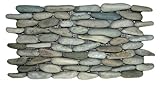 Sea Green Standing Pebbleタイル1 Piece (メッシュマウント)