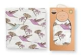 Milkbarn Organic Cotton Muslin Swaddle Blanket - Hummingbird by Milk Barn [並行輸入品]