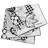 [シャネル]ストール レディース CHANEL AA0010 X12241 C2176 ホワイト ブラック [並行輸入品]