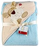 Baby Bath Towel with Hood. Microfiber - Children Hooded Towel - Warm and Cozy! Towel Size: 31x30inch