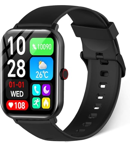 Amazon.co.jp: スマートウォッチ 【2025年革新モデル】1.9インチ大画面