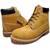 [ティンバーランド] ブーツ AND JUNIOR'S 6INCH BOOTWHEAT wheat/brn レディース ブーツ ティンバー ウォータープルーフ 撥水 [並行輸入品]