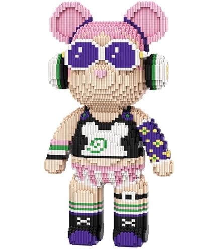 Amazon.co.jp: DAHONPA ロックガール ベア マイクロビルディング