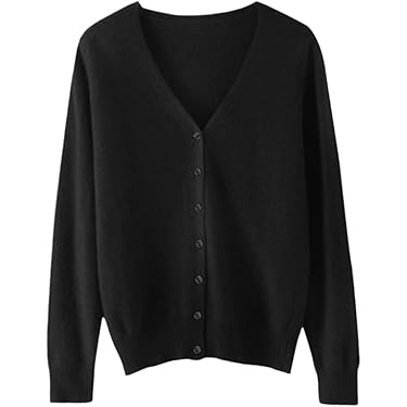 春物大特価⚡️NKNIT❤️長袖カーディガン／ショート丈／無地／黒／サイズ① Amazon.co.jp 売れ筋ランキング: レディースカーディガン・ボレロ の中