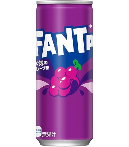 Amazon.co.jp: コカ・コーラ ファンタ グレープ 250ml缶×90本【3ケース