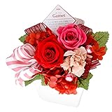 花由 プリザーブドフラワー パレット 1月 ガーネット