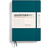 LEUCHTTURM1917/ロイヒトトゥルム Notebooks Medium (A5) パシフィックグリーン ミディアム (A5) ドット 359696