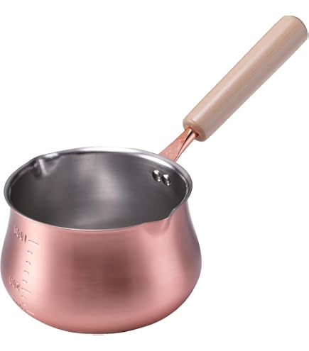Amazon｜新光金属(Sinkoukinzoku) フライパン 14cm ガス対応 銅製 軽量