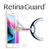 retinaguard anti-blueライト強化ガラススクリーンプロテクターfor iPhone 8 Plus – SGS & Intertekテスト – ブロック過剰な有害なブルーライト低減、眼