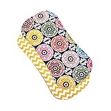 [The Ellie Rose]リバーシブルバープクロス　カレイドスコープ&イエローシェブロン