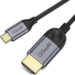 USB Typec HDMI 交換 ケーブル,USB C HDMI変換アダプター,4k高解像度、1.8 M-Thunde…