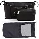 Aomingベビーカー用バッグ ドリンク ボトル ホルダー 小物入れ ベビーカー バッグ 収納