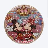 ミッキー＆ミニー 缶バッジ 【東京ディズニーランド限定】 37周年 アニバーサリー ファンタジーランド ディズニー グッズ お土産