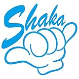 Sticker Shop Haru シャカサイン ステッカー 水色