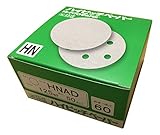 三共理化学 ハイピッチペーパー HNAD マジック式研磨紙 Φ125mm 円形型ディスク穴なし 50枚入り #60