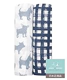aden + anais (エイデンアンドアネイ) 【日本正規品】モスリンコットン おくるみ2枚セット(ウェーブリー) 2pack swaddles (waverly) 4045
