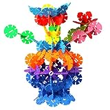 Outflower 積み木 知育 人気 パズル 雪 可愛い 知育玩具 想像力 創造力 ままごと 子供 小学生 おもちゃ 教育玩具 早期開発 贈り物 誕生日プレゼント 知恵おもちゃ 300個 多色